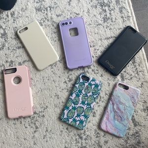 iPhone 6/7/8 plus cases (life proof,otterbox,speck